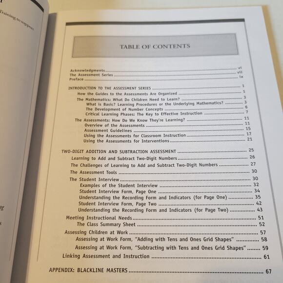 Two Digit Addition, Subtraction Book 9  Assessing Math Concepts 45 Student Forms - Picture 7 of 11